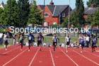 Mens under-20s 100 metres, 2021 Northern Senior and Under-20s Champs., Leigh. Photo: David T. Hewitson/Sports for All Pics